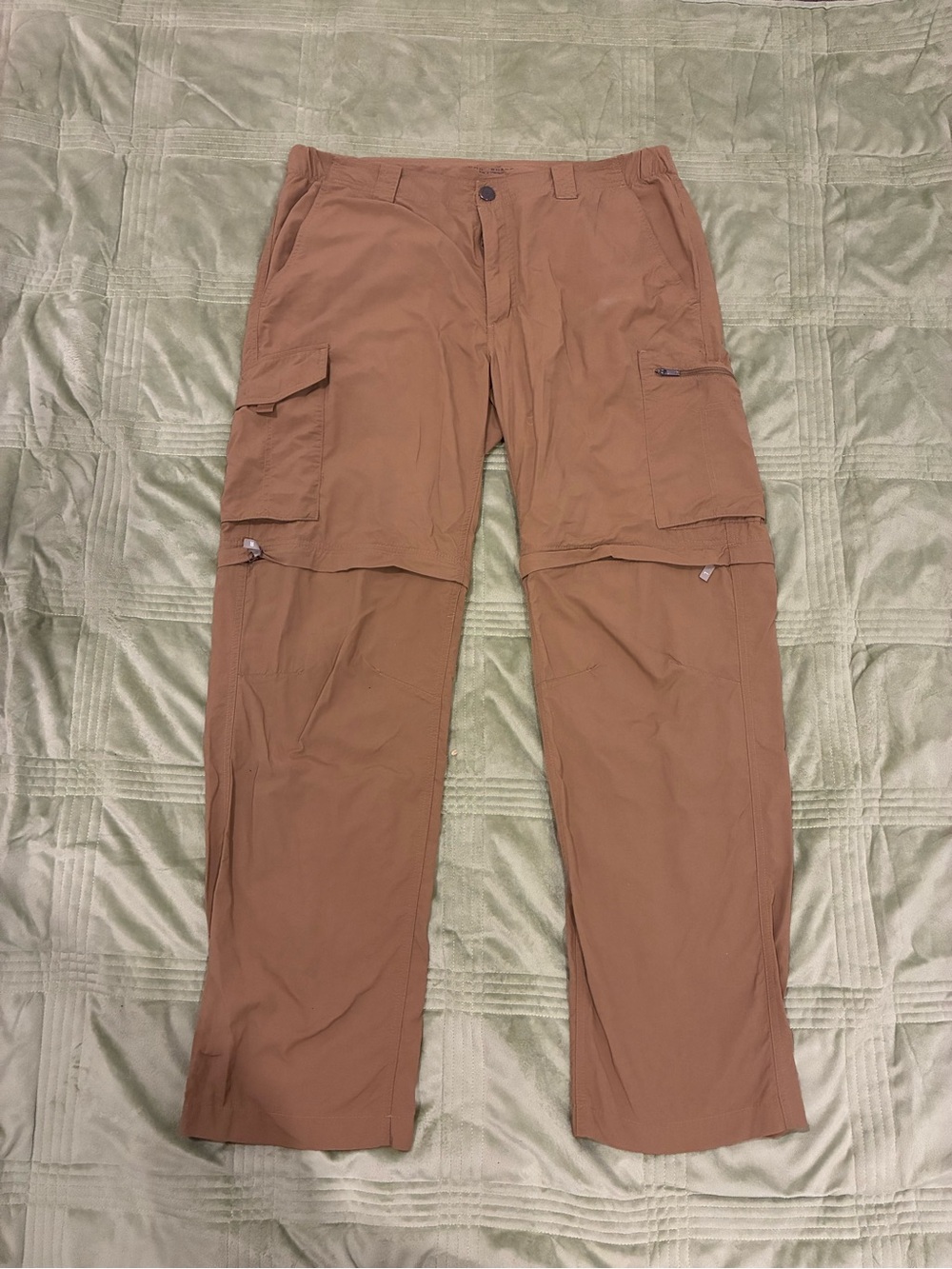 Columbia Men's Zip-Off Cargo Pants - Rust
